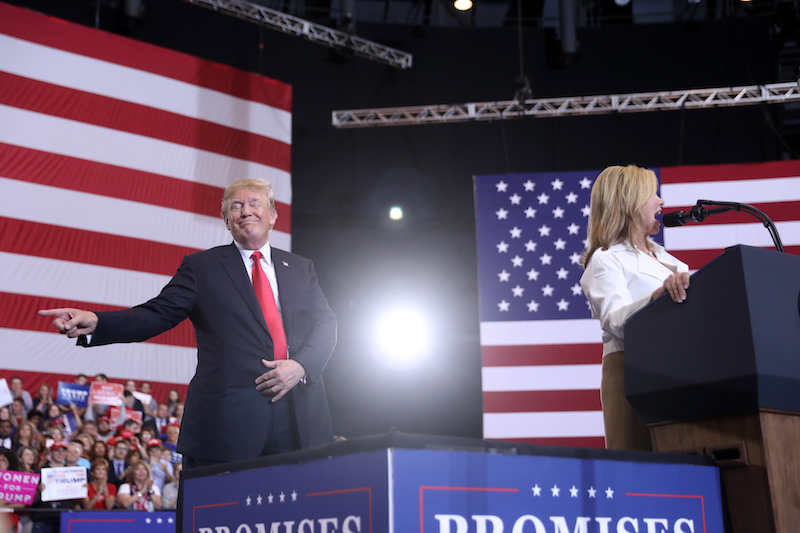 Trump at Blackburn rally in Nashville