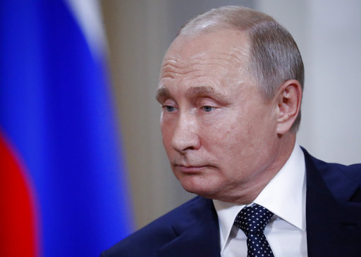 Putin Close-up Helsinki