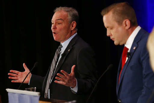 Kaine Stewart Debate Photo 2