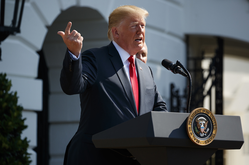 Donald Trump excited about 4 percent gdp growth