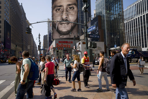 kaepernick protests photo