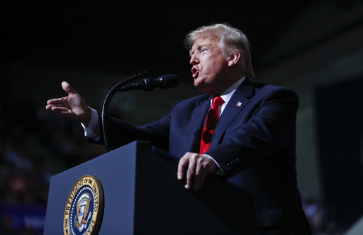 Trump in Wheeling for pocverty