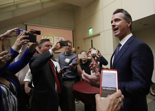 Newsom after debate