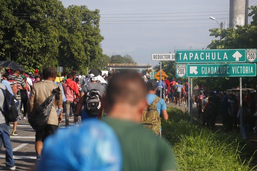 migrant caravan oct 21 photo