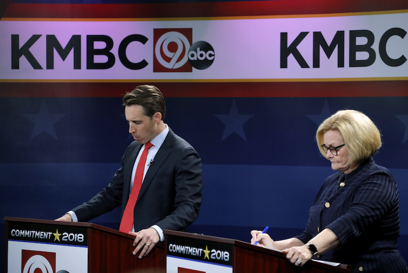 Hawley McCAskill Oct. 25 debate