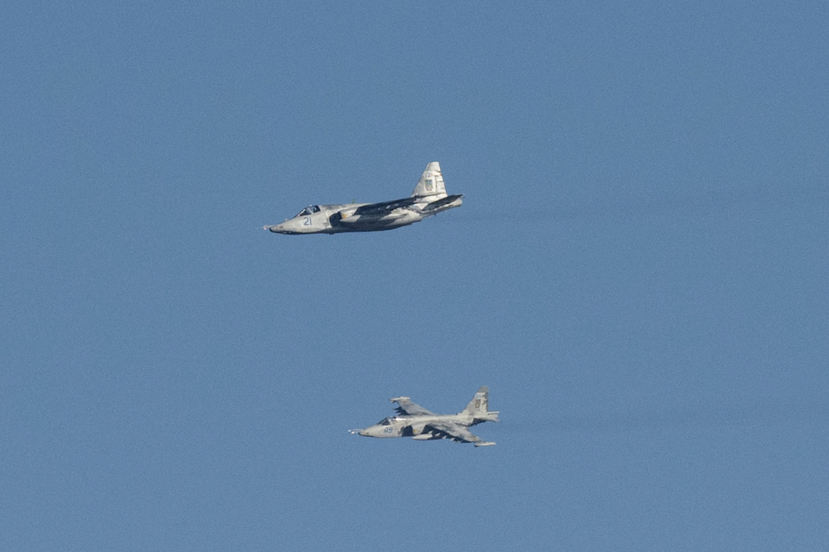 Ukrainian fighter jets