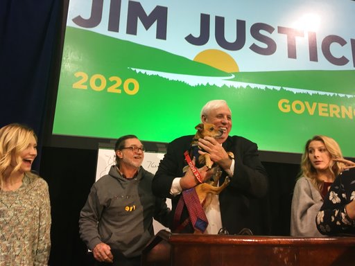 Jim Justice for unemployment