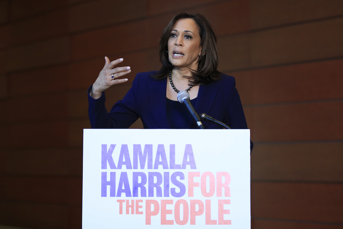 Kamala Harris campaign announcement