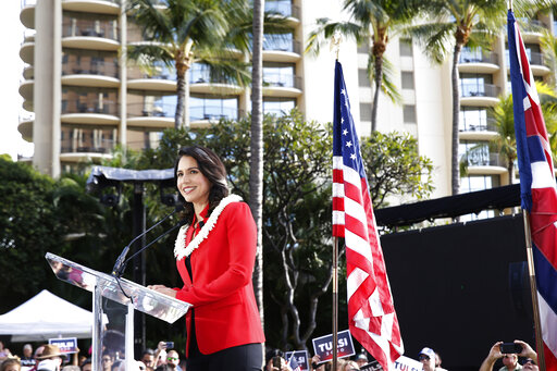 tulsi gabbard feb 2019 hawaii campaign launch
