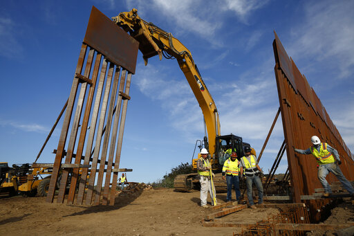 border fencing work in january