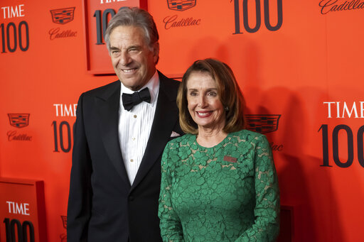 Nancy Pelosi and husband