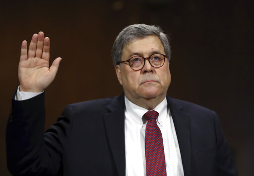 Barr swearing in pic