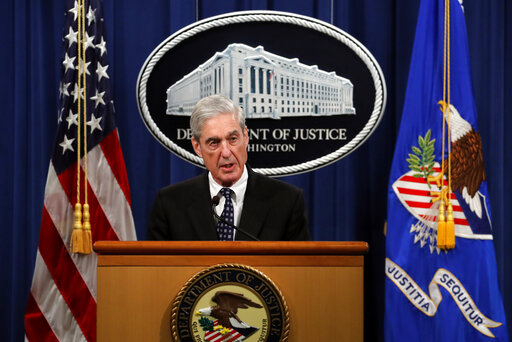 Robert Mueller DOJ statement end of Russia probe May 29 2019