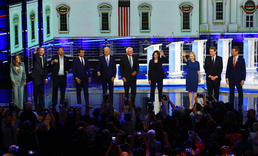 Miami debate 2: all candidates on stage
