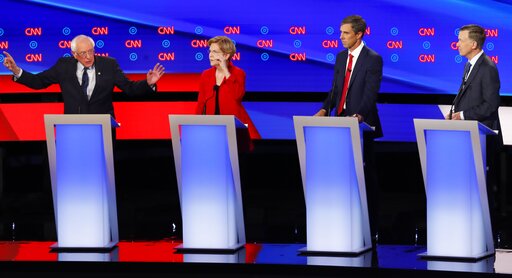 Sanders Warren O'Rourke Hickenlooper