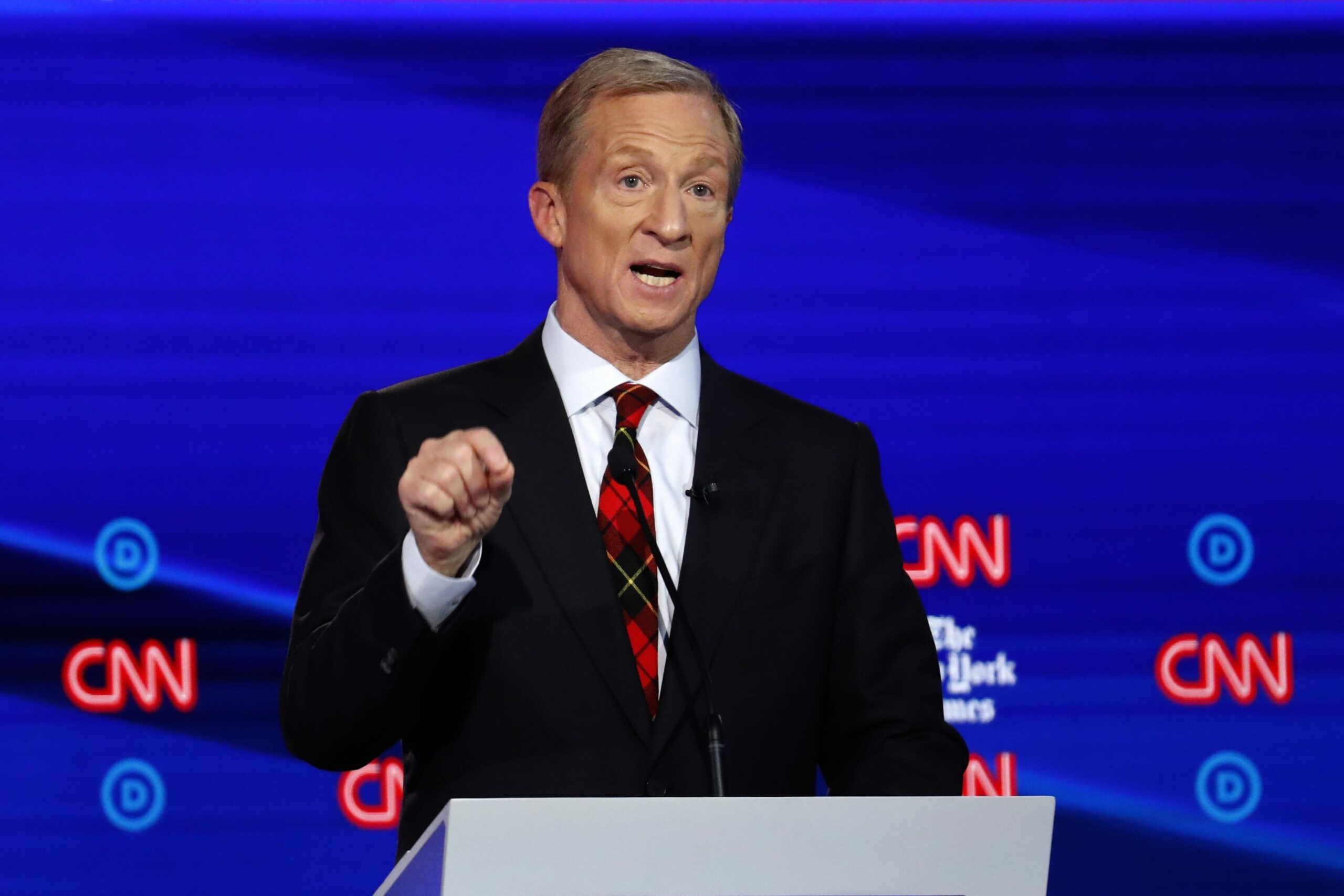Ohio Dem Debate: Tom Steyer alone