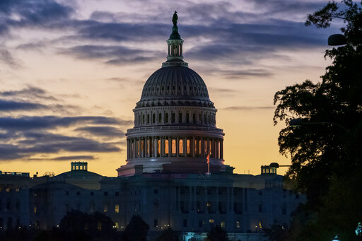 capitol building dawn photo