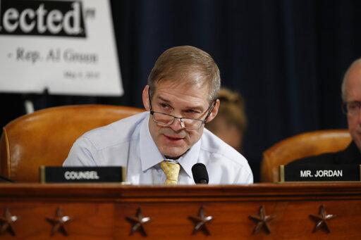 Jim Jordan impeachment hearing Nov 13 2019