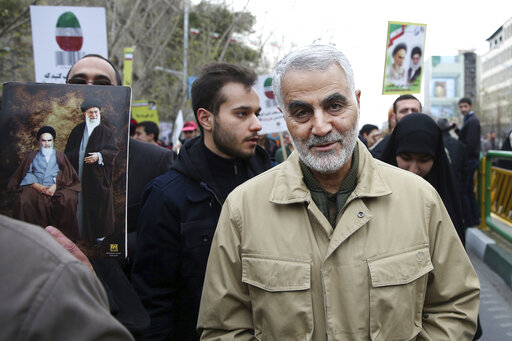 Soleimani marching