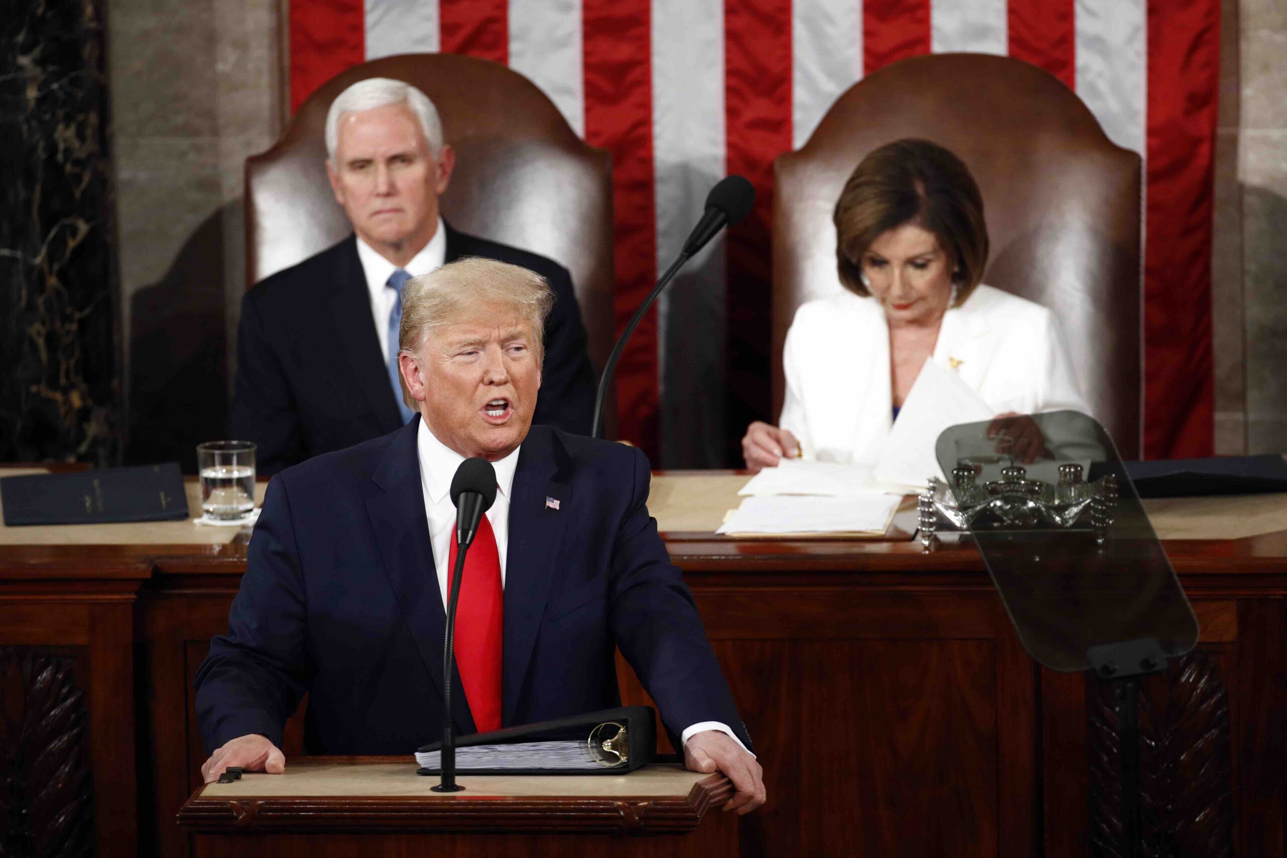 SOTU: Trump at start of speech