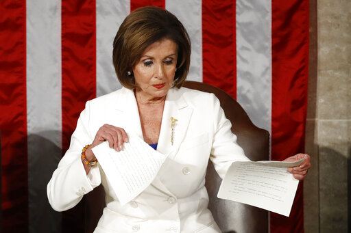 Pelosi SOTU rip more headlines