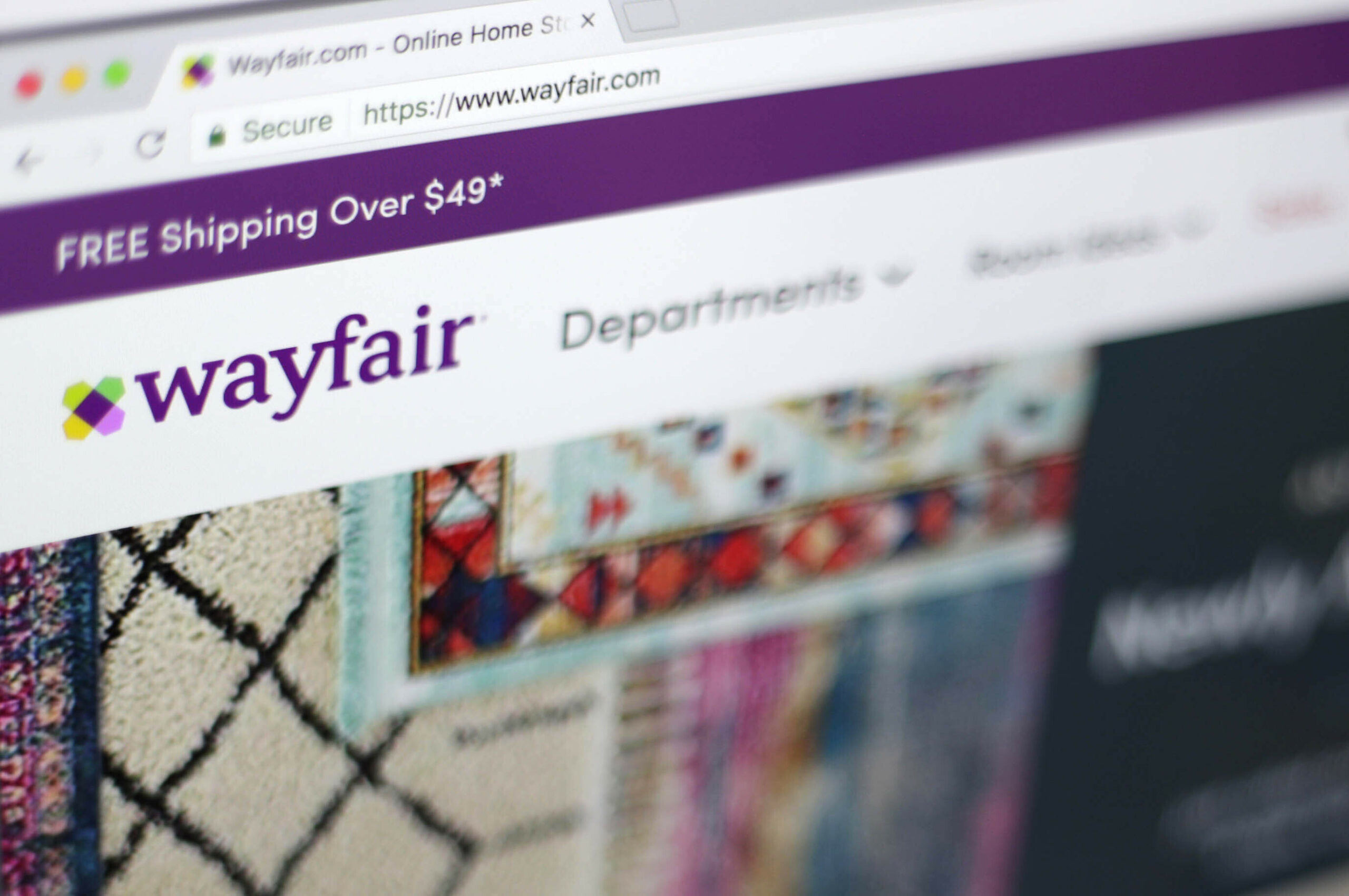 Wayfair site