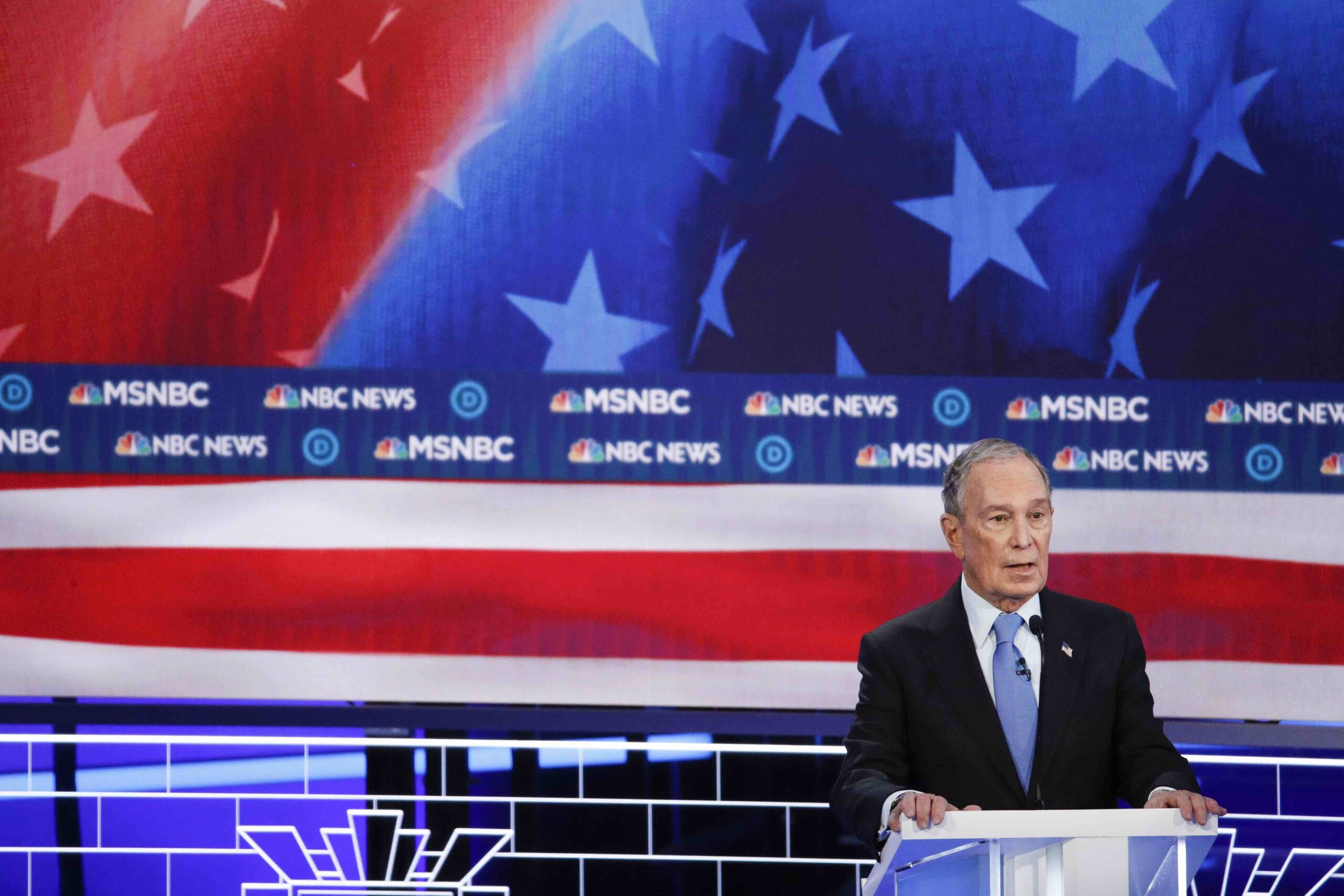 Bloomberg at debate