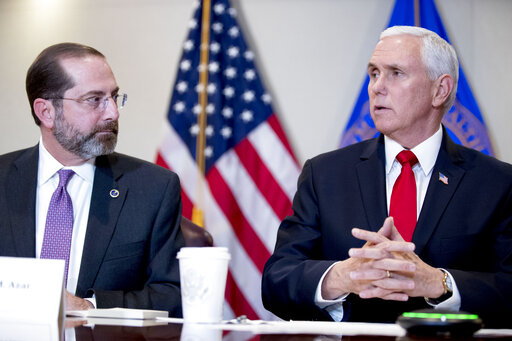Pence and Azar for coronavirus