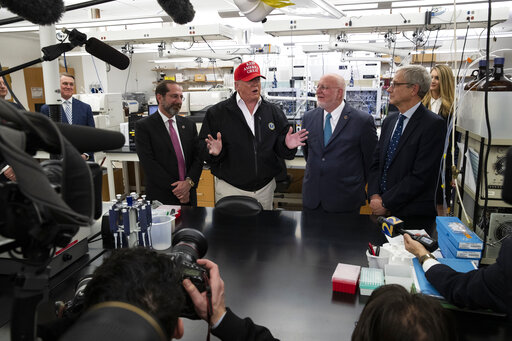 trump at cdc march 6 2020