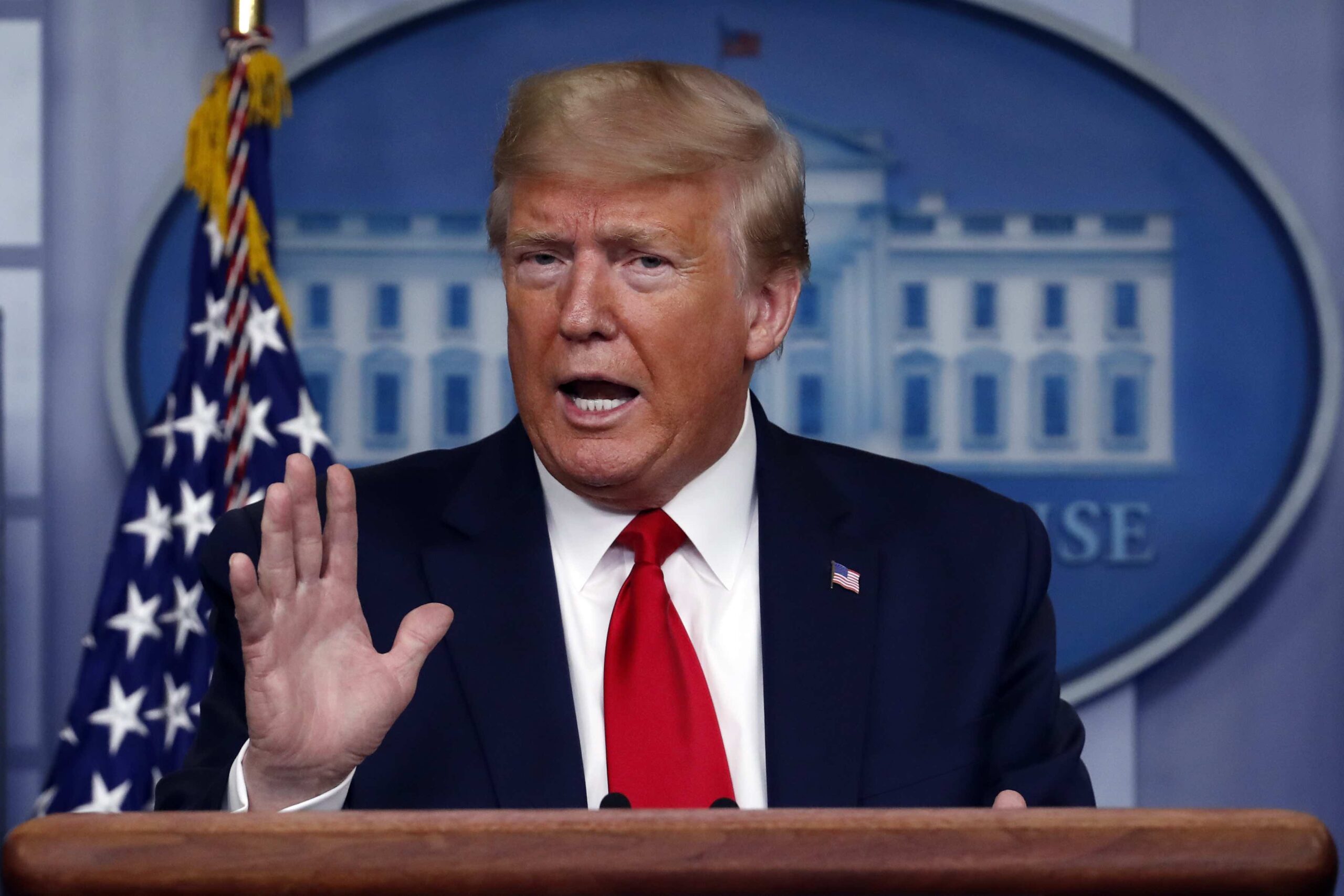 Trump coronavirus briefing April 8