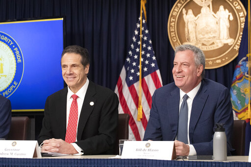 Cuomo and de Blasio