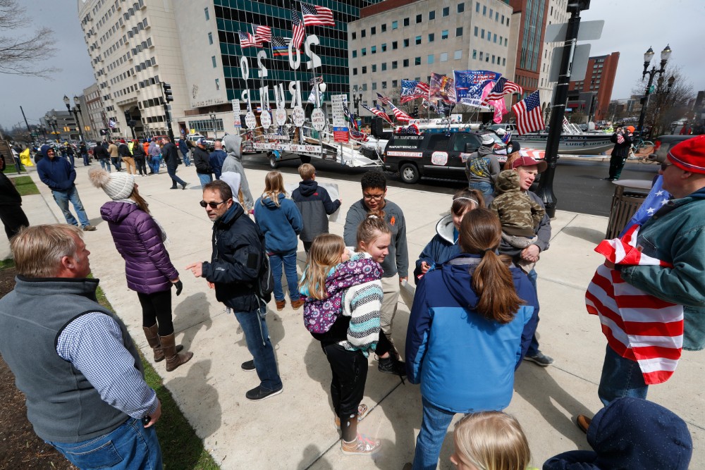 Michigan protest