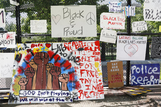 george floyd signs washington