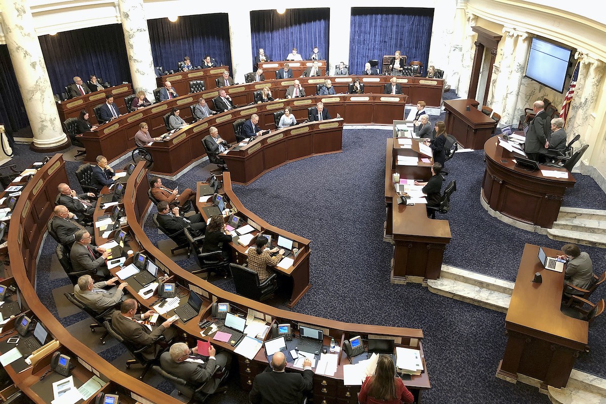 Idaho legislature on Feb. 27, 2020