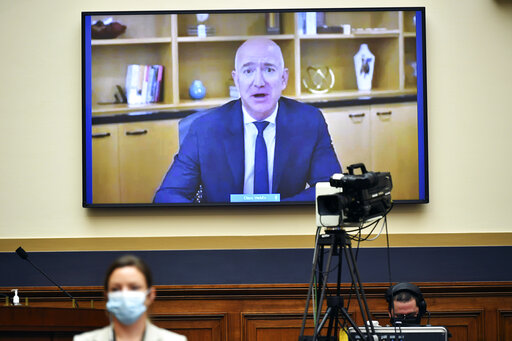 Bezos congressional anti-trust hearing