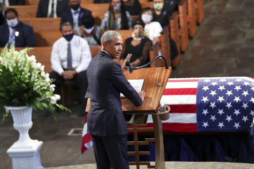 Obama eulogy John Lewis