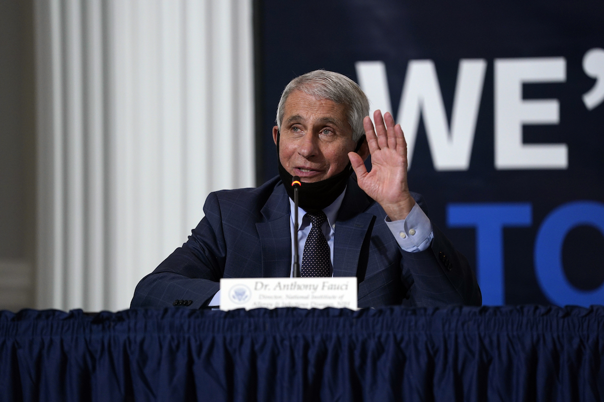 Anthony FAuci and plasma