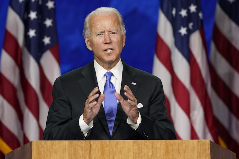 Joe Biden speaking DNC