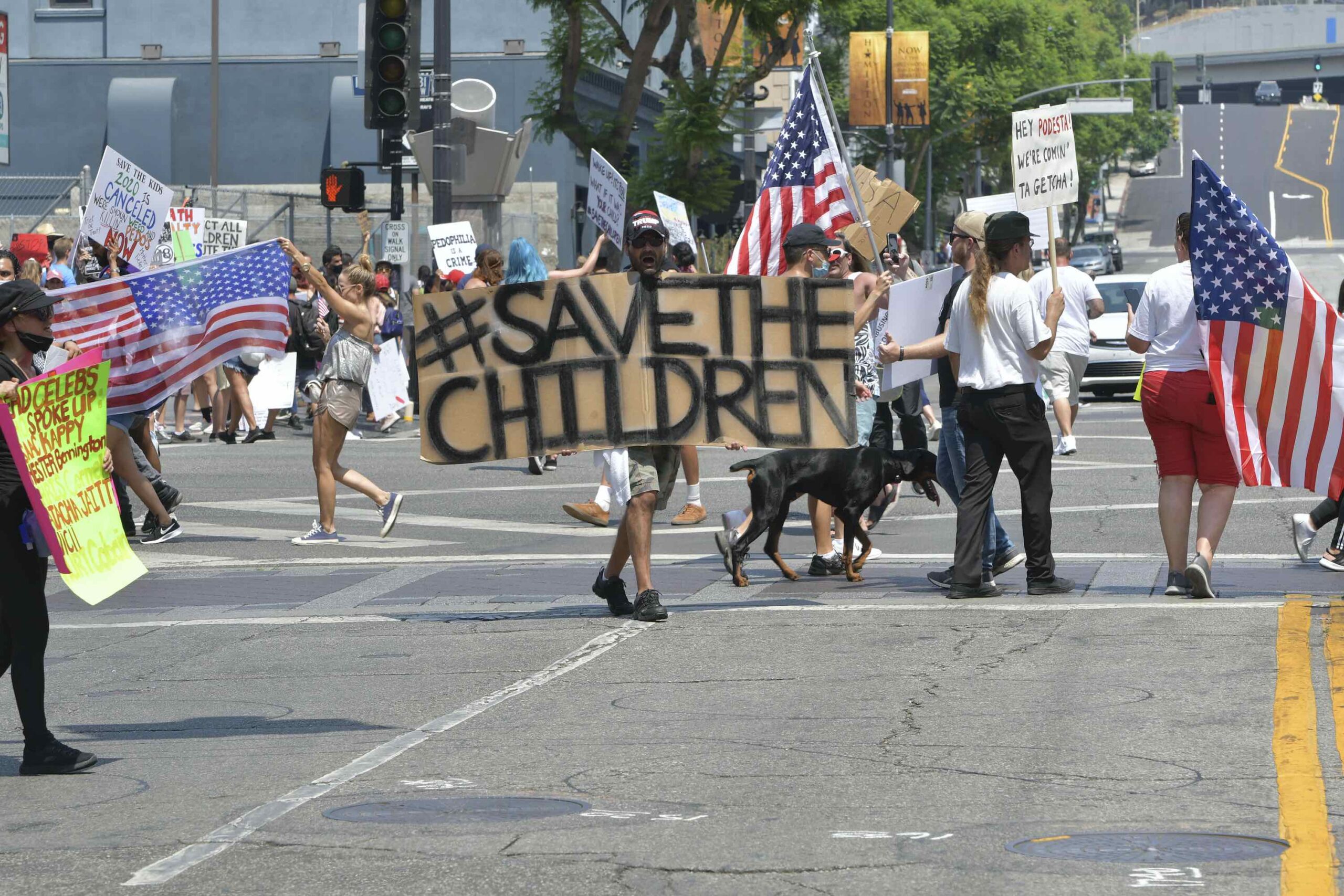 Save Our Children rally in Hollywood