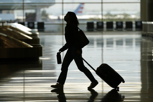 passenger at Salt Lake City airport