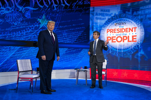 Trump and Stephanopoulos ABC town hall Sept 15 2020