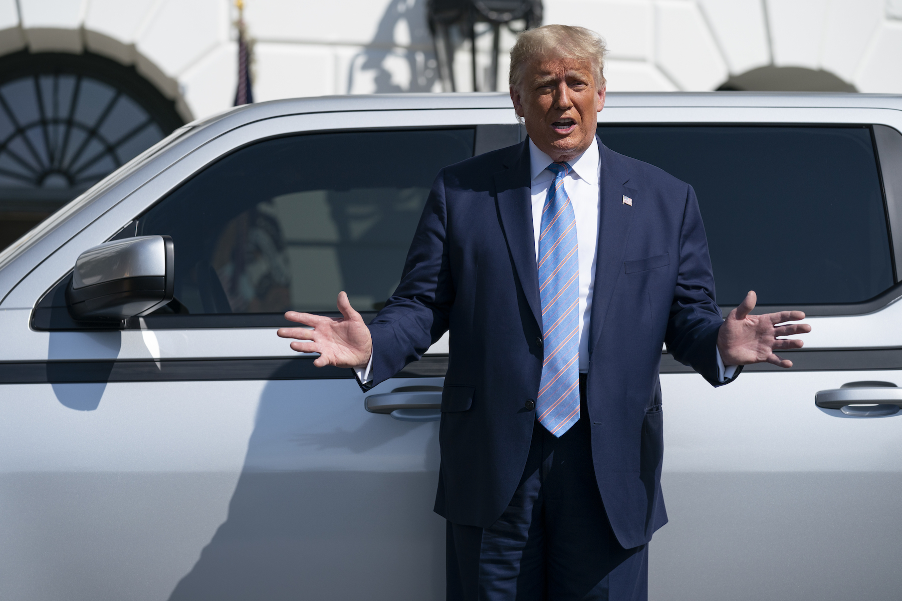 Trump and car for oversell
