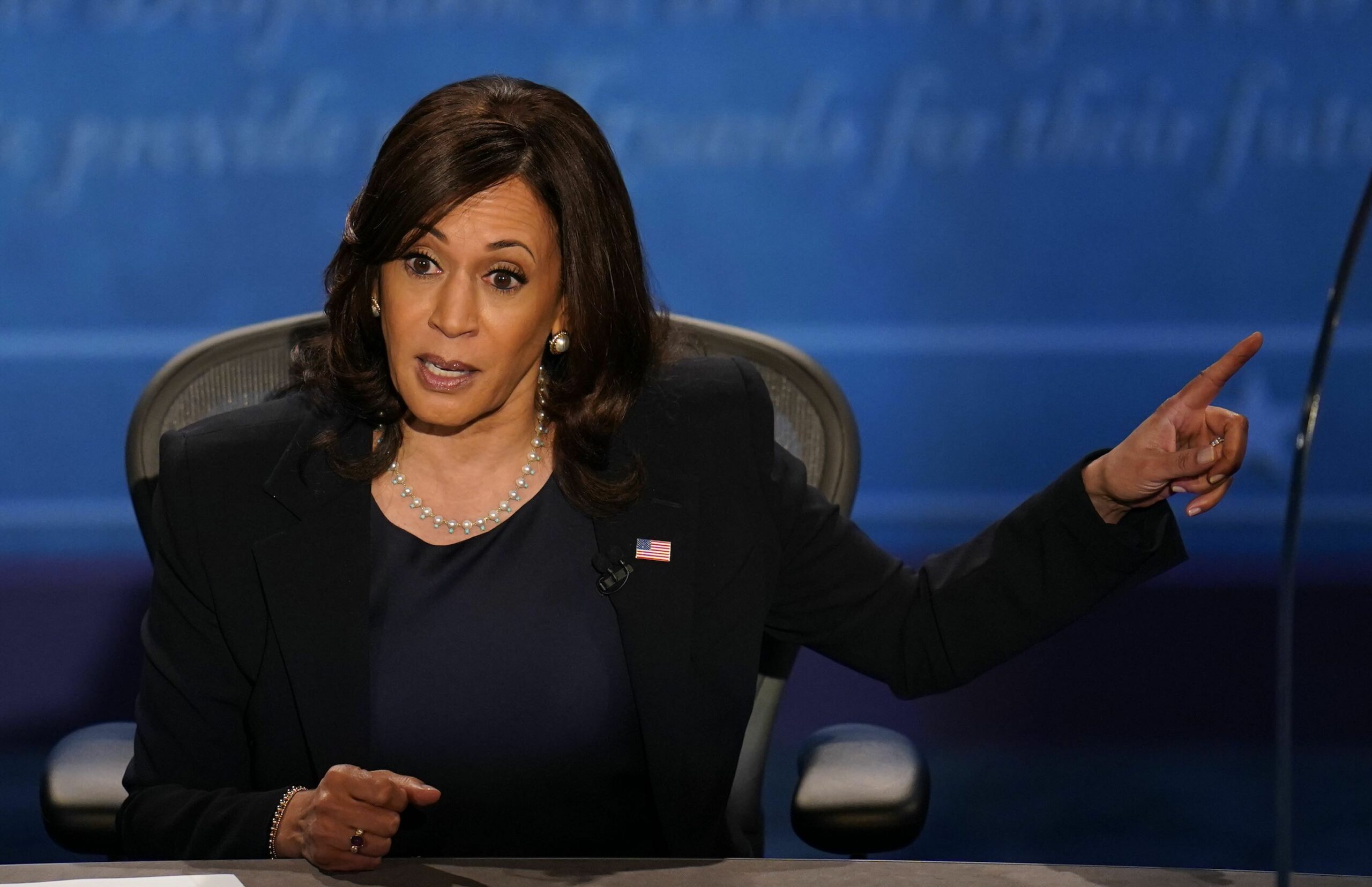 Harris at debate
