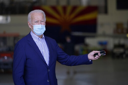 Biden Phoenix hangar (file) 10 22 20