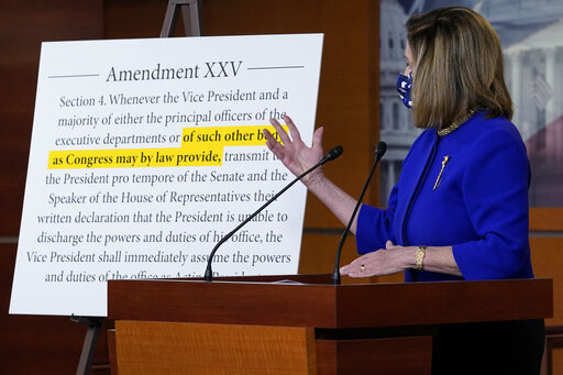 Pelosi 25th Amendment art