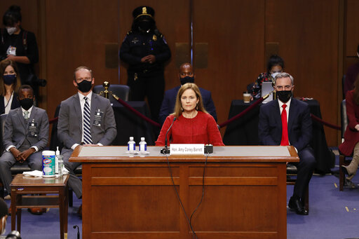 Amy Coney Barrett confirmation art