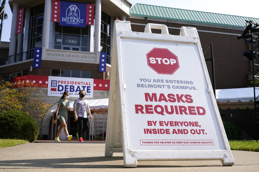 Debate masks required