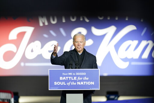 biden speaking in detroit nov 2 2020