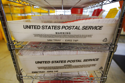 Mail ballots USPS art