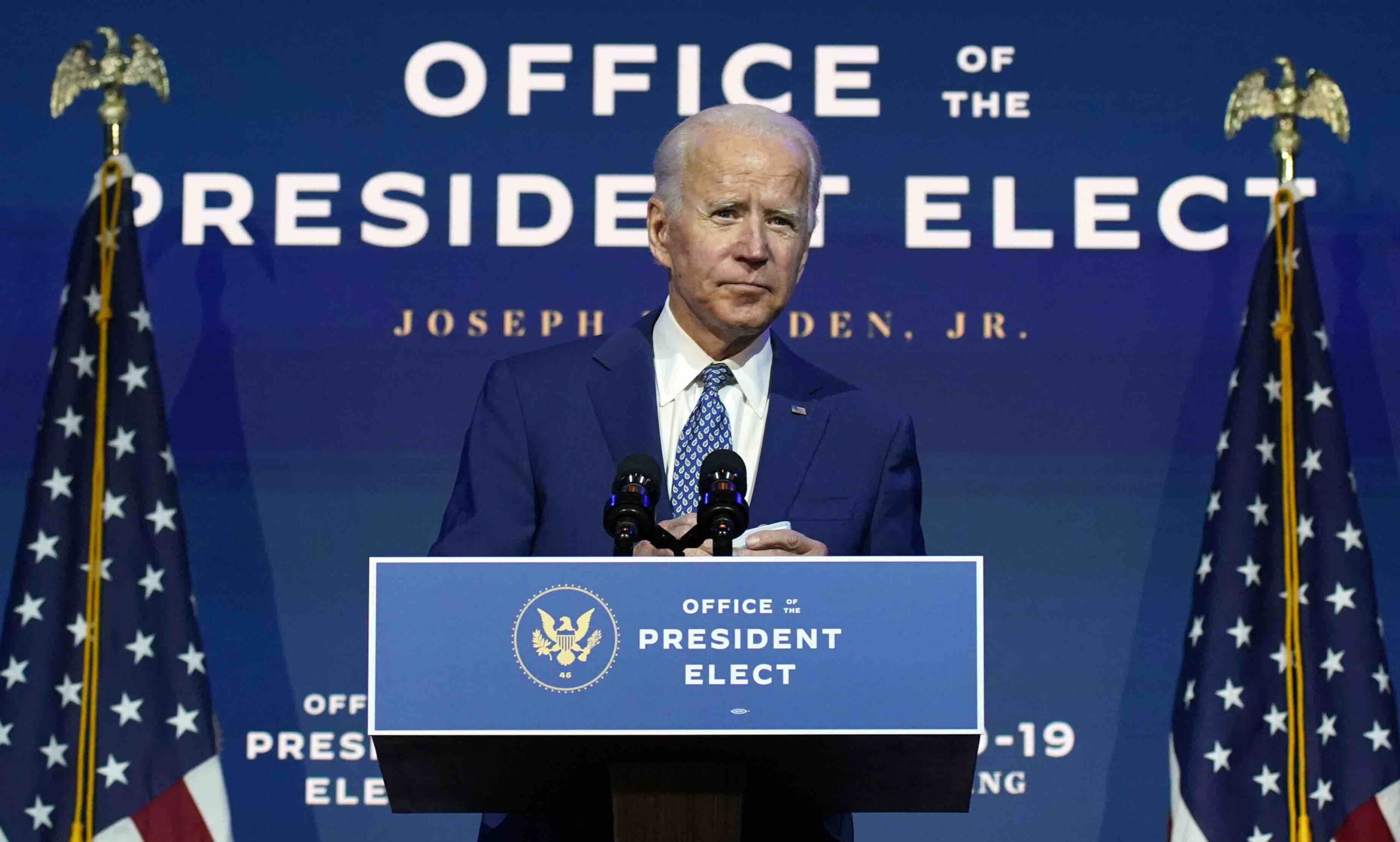 Biden speaking Nov. 9